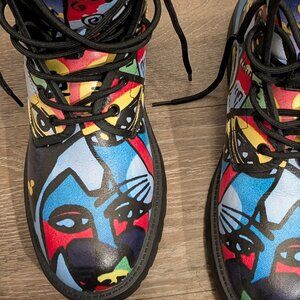Street Art Graffiti Boots
